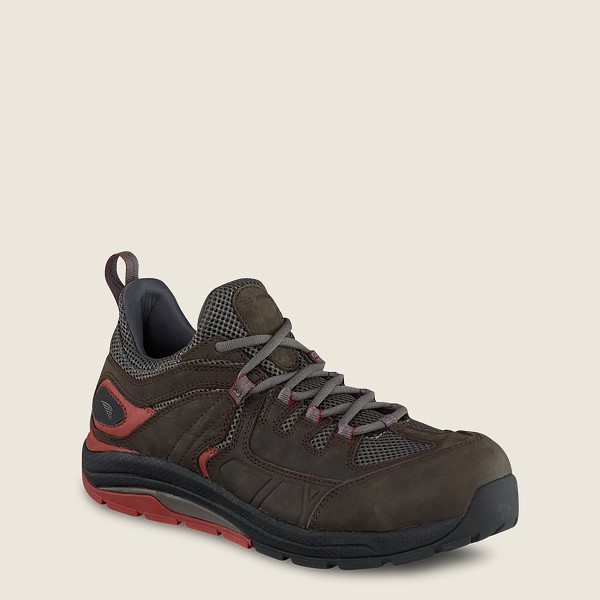 Work Sko Herre - Red Wing Cooltech™ Athletics - Safety Toe - Mørkebrune - RMSQNY-871